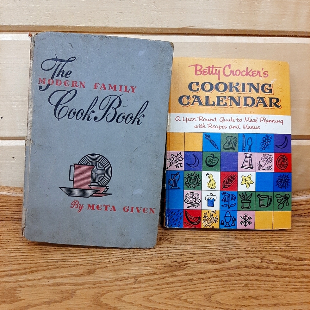 Betty Crocker and The Modern Family Cook Book by Meta Given Cookbooks Vintage